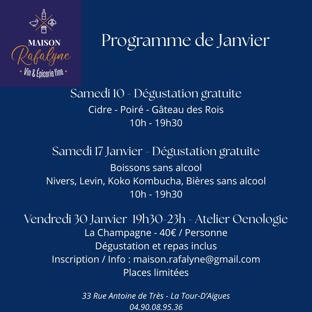 Programme d’avril